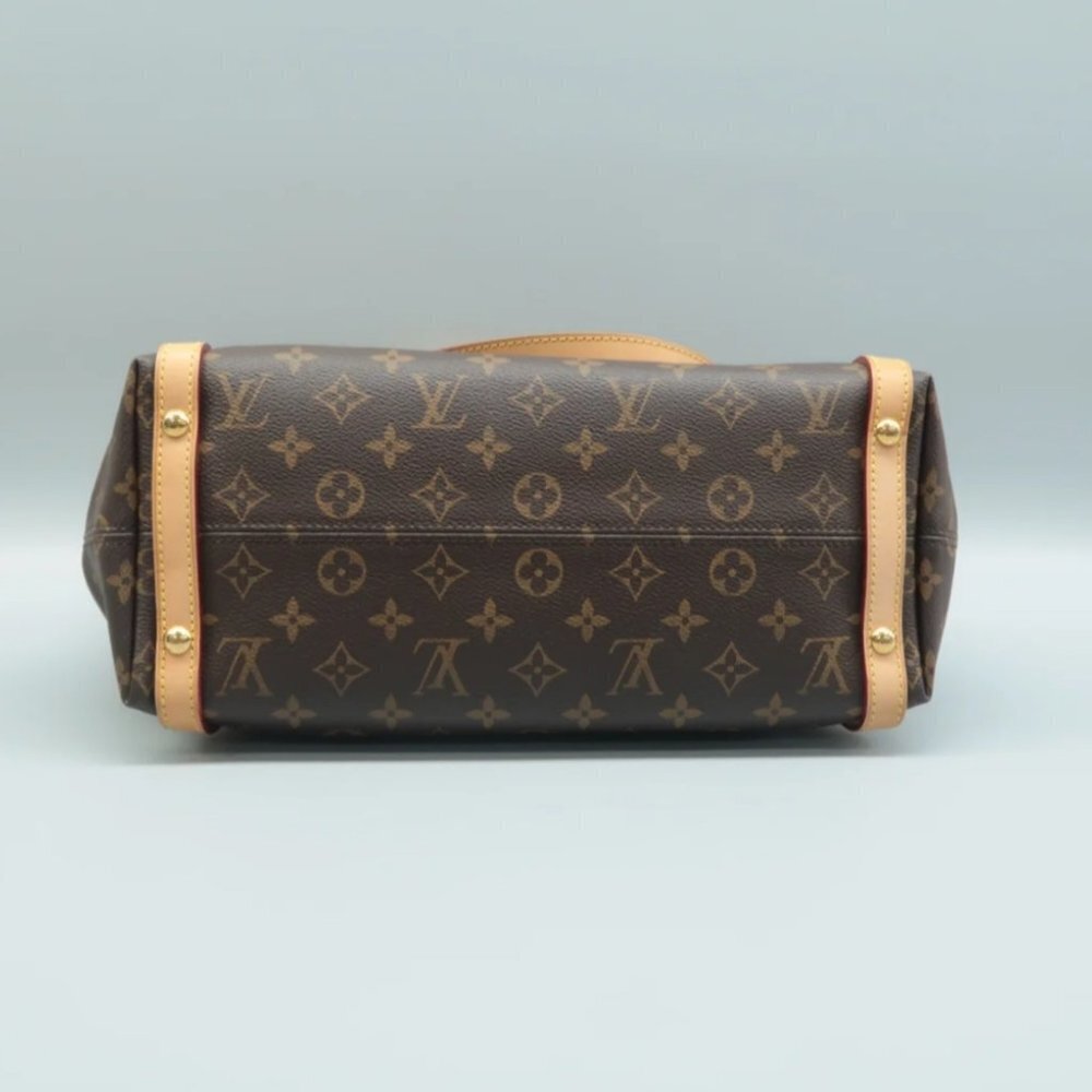 100% Authentic Louis Vuitton Brown Monogram Canvas Shoulder Bag - Picture 6 of 13